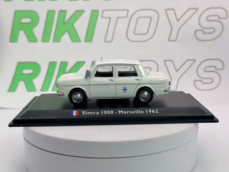 Simca 1000 Edicola 1/43 Bianco - RikiToys - Edicola