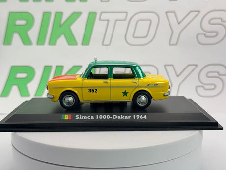 Simca 1000 Edicola 1/43 Giallo - RikiToys - Edicola