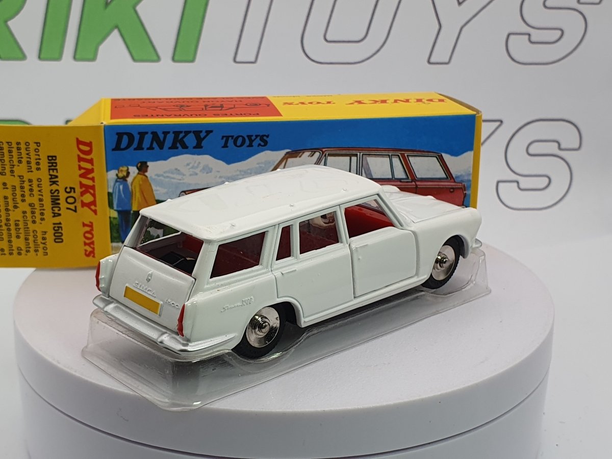 Simca 1500 Break Altaya/Dinky 1/43 Bianco 1963 - RikiToys - Altaya/Dinky