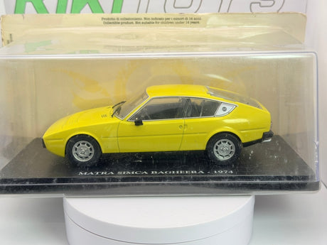 Simca Matra Baghera Edicola 1/24 Giallo - RikiToys - Edicola