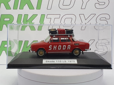 Skoda 110 LS Edicola 1/43 Rosso - RikiToys - Edicola