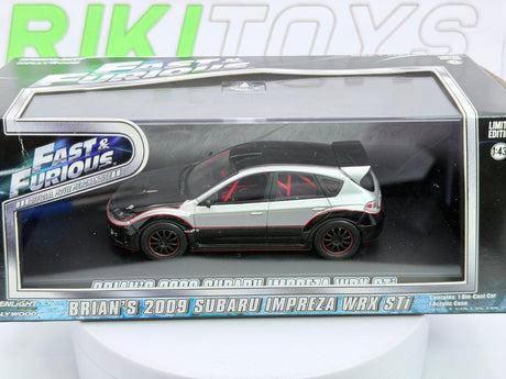 Subaru Impreza WRX Greenlight 1/43 Argento 2009 - RikiToys - Greenlight#
