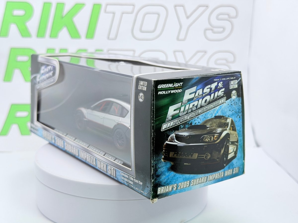 Subaru Impreza WRX Greenlight 1/43 Argento 2009 - RikiToys - Greenlight#