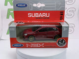 Subaru Impreza WRX Welly 1/38 Rosso - RikiToys - Welly