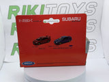 Subaru Impreza WRX Welly 1/38 Rosso - RikiToys - Welly