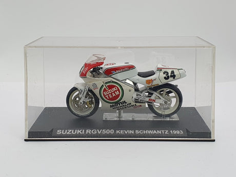 Suzuki RGV 500 Edicola 1/24 Bianco - RikiToys - Edicola#