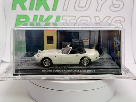 Toyota 2000 GT Edicola 1/43 Bianco - RikiToys - Edicola