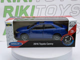 Toyota Camry Welly 1/38 Blu 2016 - RikiToys - Welly