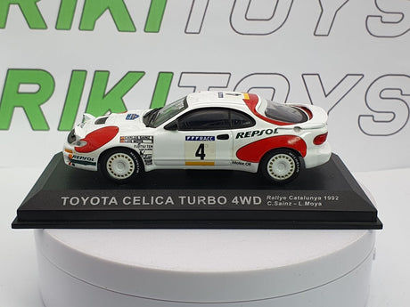 Toyota Celica Turbo 4WD Edicola 1/43 Bianco - RikiToys - Edicola#