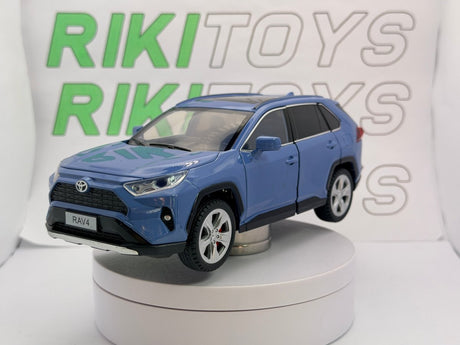 Toyota Rav 4 Kingstoy 1/24 Celeste 2018 - RikiToys - Kingstoy