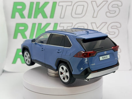 Toyota Rav 4 Kingstoy 1/24 Celeste 2018 - RikiToys - Kingstoy