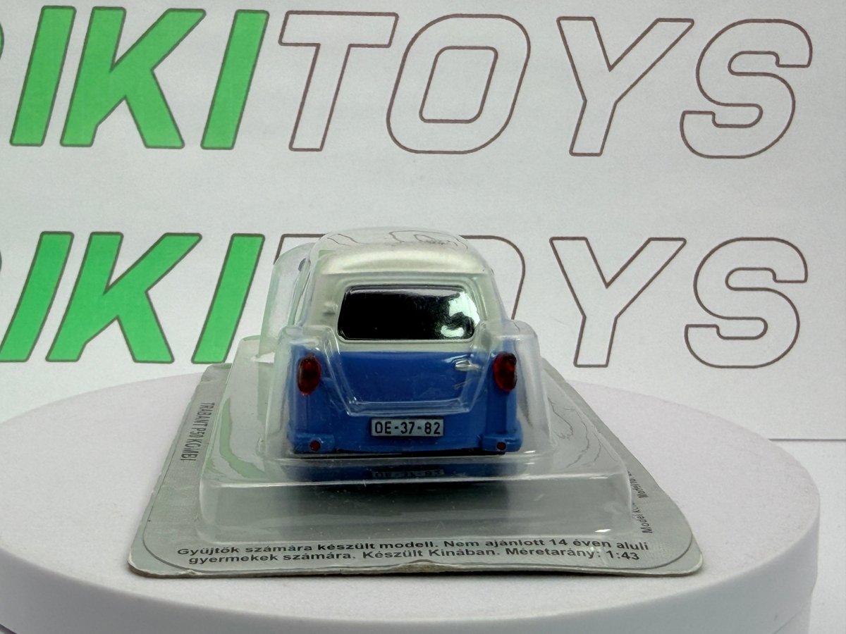 Trabant P 50 Kombi Edicola 1/43 Celeste - RikiToys - Edicola