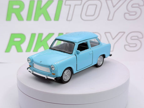 Trabant P 601 Welly 1/35 Azzurro - RikiToys - Welly