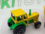 Trattore c/rimorchio Majorette 1/57 Giallo - RikiToys - Majorette