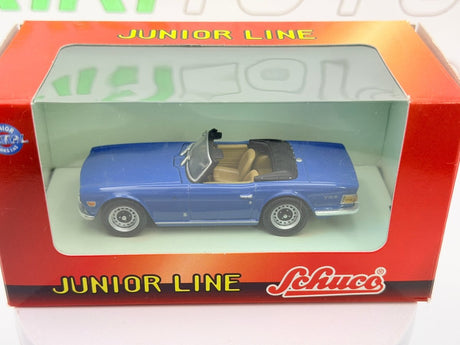 Triumph TR 6 Schuco 1/43 Blu 1969 - RikiToys - Schuco