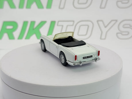 Triumph TR4 a IRS Dinky 1/43 Bianco 1965 - RikiToys - Dinky