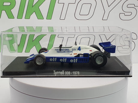 Tyrrel 0,08 Edicola 1/43 Bianco - RikiToys - Edicola#