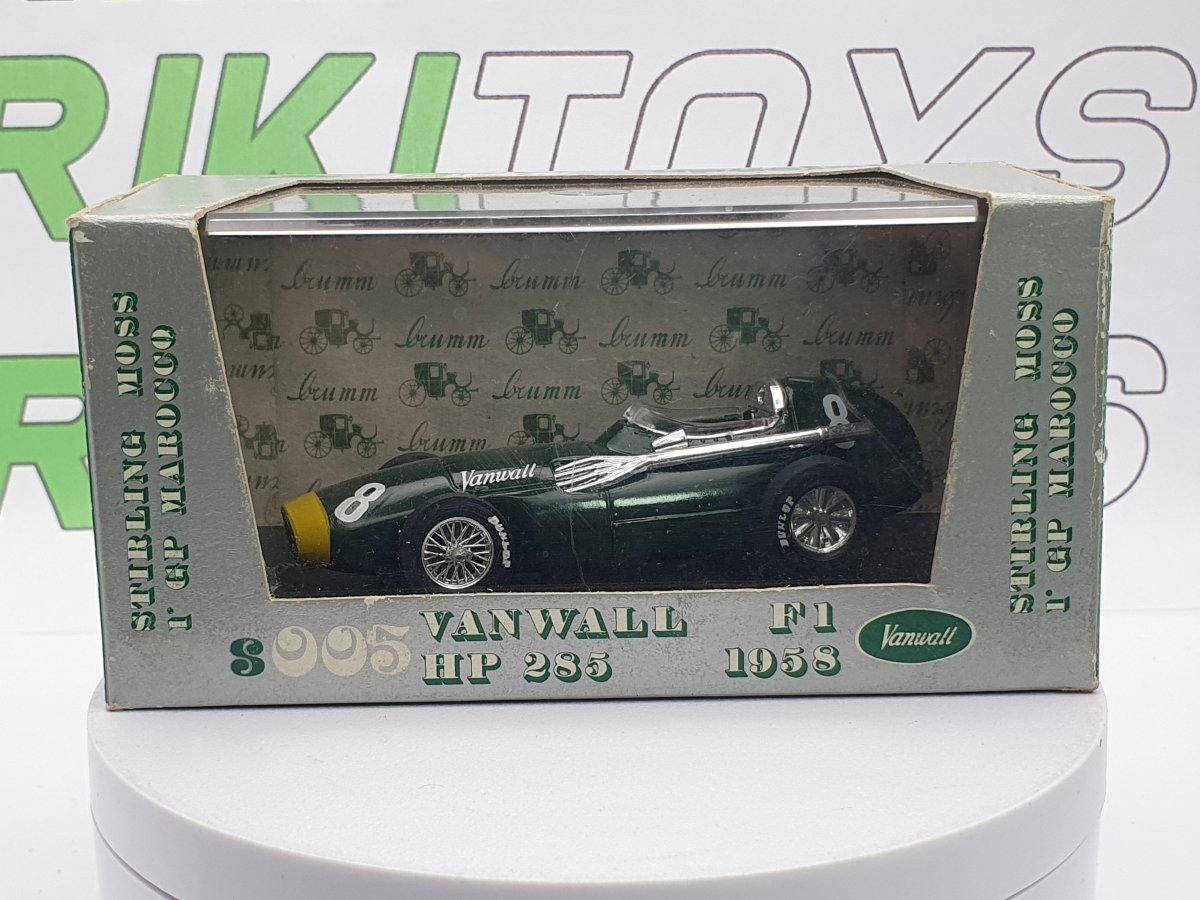 Vanwall F1 Brumm 1/43 Verde 1958 - RikiToys - Brumm