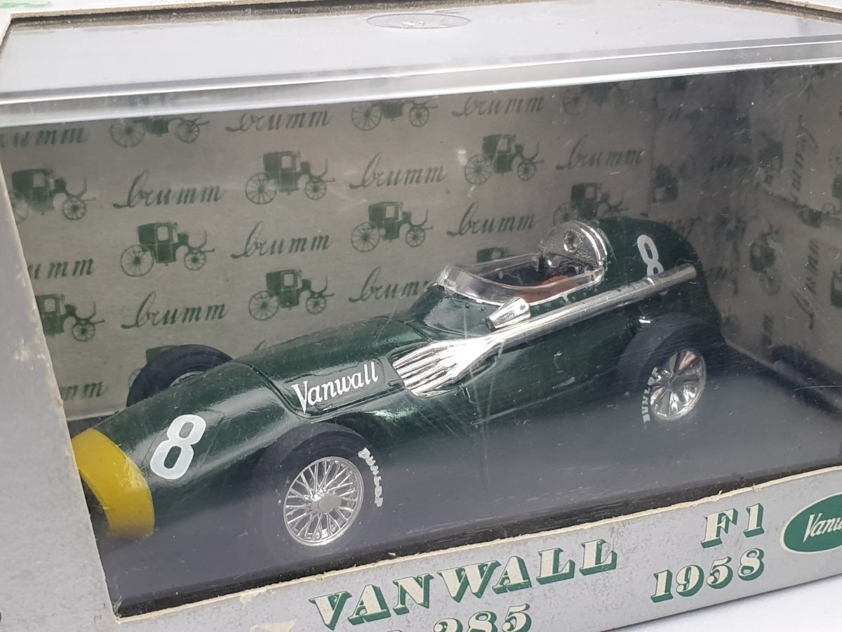 Vanwall F1 Brumm 1/43 Verde 1958 - RikiToys - Brumm