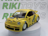 Volkswagen Beetle Cup Burago 1/24 Giallo - RikiToys - Burago