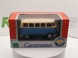 Volkswagen Bus Typ 1 Combi Cararama 1/43 Azzurro - RikiToys - Cararama#