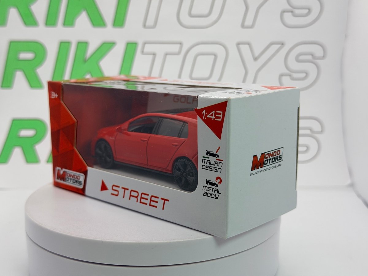 Volkswagen Golf 7 GTI Mondo Motors 1/43 Rosso 2017 - RikiToys - Mondo Motors