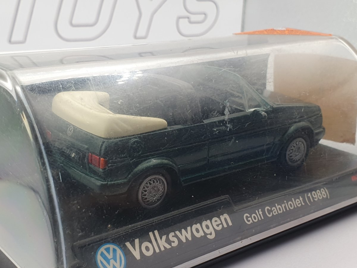 Volkswagen Golf Cabrio New Ray 1/43 Verde 1988 - RikiToys - New Ray