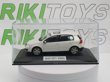 Volkswagen Golf IV GTI Cararama 1/43 Bianco - RikiToys - Cararama#