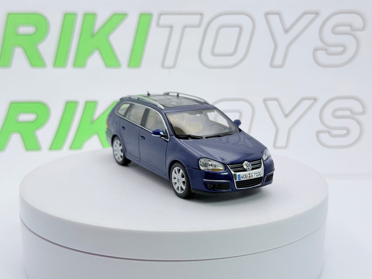 Volkswagen Golf Variant Auto Art 1/43 Blu - RikiToys - Auto Art