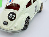 Volkswagen Herbie Politoys 1/43 Bianco - RikiToys - Politoys