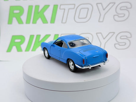 Volkswagen Karmann Ghia Coupé Welly 1/38 Blu - RikiToys - Welly#