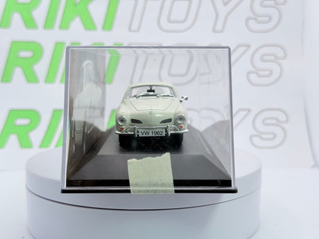 Volkswagen Karmann Ghia Edicola 1/43 Bianco 1962 - RikiToys - Edicola