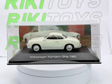 Volkswagen Karmann Ghia Edicola 1/43 Bianco 1962 - RikiToys - Edicola