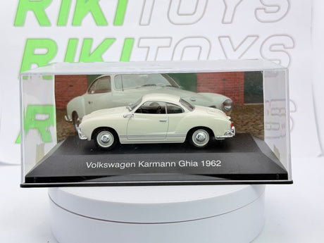 Volkswagen Karmann Ghia Edicola 1/43 Bianco 1962 - RikiToys - Edicola