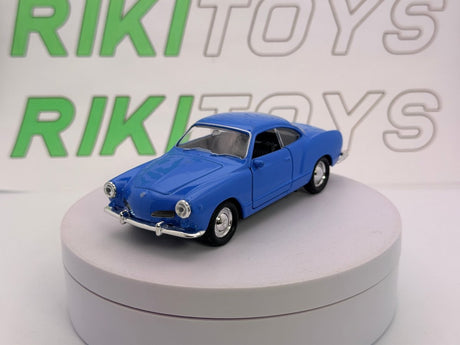 Volkswagen Karmann Ghia Welly 1/40 Blu - RikiToys - Welly