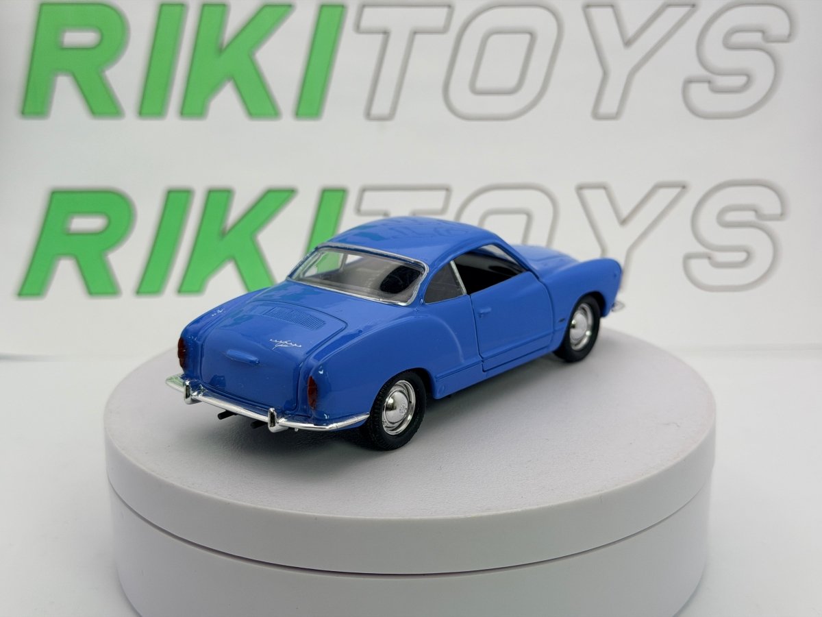 Volkswagen Karmann Ghia Welly 1/40 Blu - RikiToys - Welly