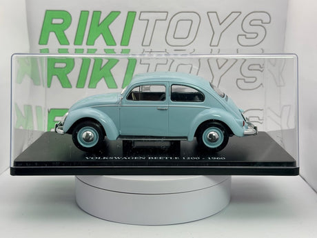 Volkswagen Maggiolino 1200 Edicola 1/24 Azzurro chiaro 1960 - RikiToys - Edicola
