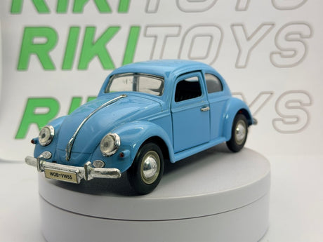 Volkswagen Maggiolino 1/24 Celeste 1954 - RikiToys - RikiToys