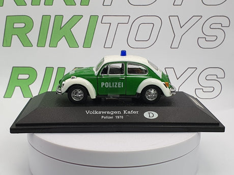 Volkswagen Maggiolino Edicola 1/43 Bianco 1970 - RikiToys - Edicola