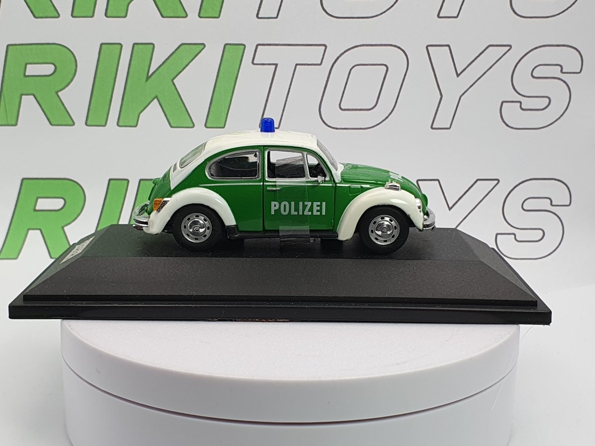 Volkswagen Maggiolino Edicola 1/43 Bianco 1970 - RikiToys - Edicola