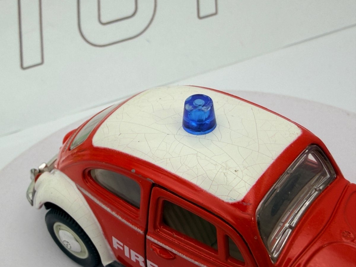 Volkswagen Maggiolino Fire Dept. 1/40 Rosso - RikiToys - RikiToys