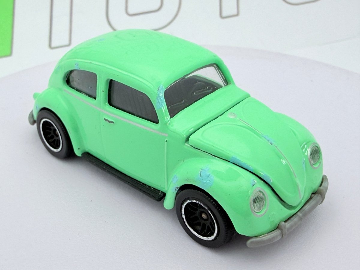 Volkswagen Maggiolino Ovalino Majorette 1/64 Verde - RikiToys - Majorette#
