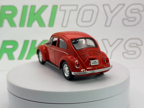 Volkswagen Maggiolino Welly 1/35 Rosso - RikiToys - Welly