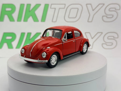 Volkswagen Maggiolino Welly 1/35 Rosso - RikiToys - Welly
