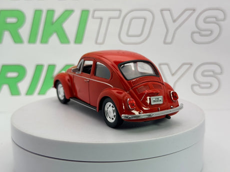 Volkswagen Maggiolino Welly 1/35 Rosso - RikiToys - Welly