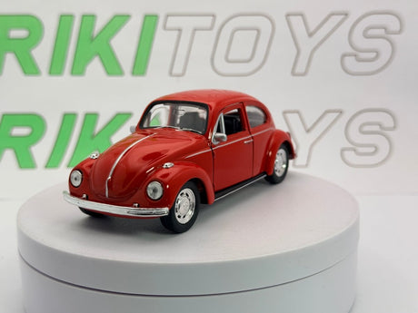 Volkswagen Maggiolino Welly 1/35 Rosso - RikiToys - Welly