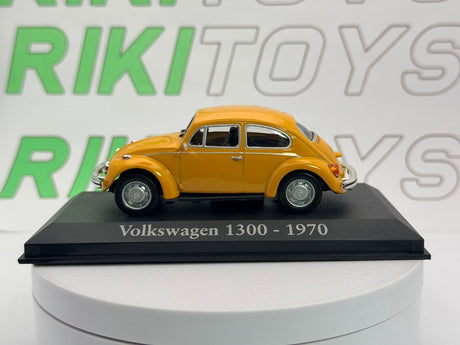 Volkswagen Maggiolone 1300 Edicola 1/43 Giallo - RikiToys - Edicola