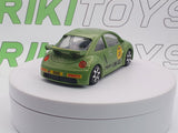 Volkswagen New Beetle Cup Burago 1/43 Verde 1997 - RikiToys - Burago