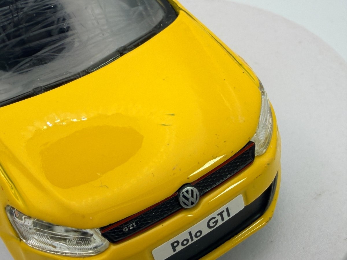 Volkswagen Polo GTI Burago 1/32 Giallo - RikiToys - Burago