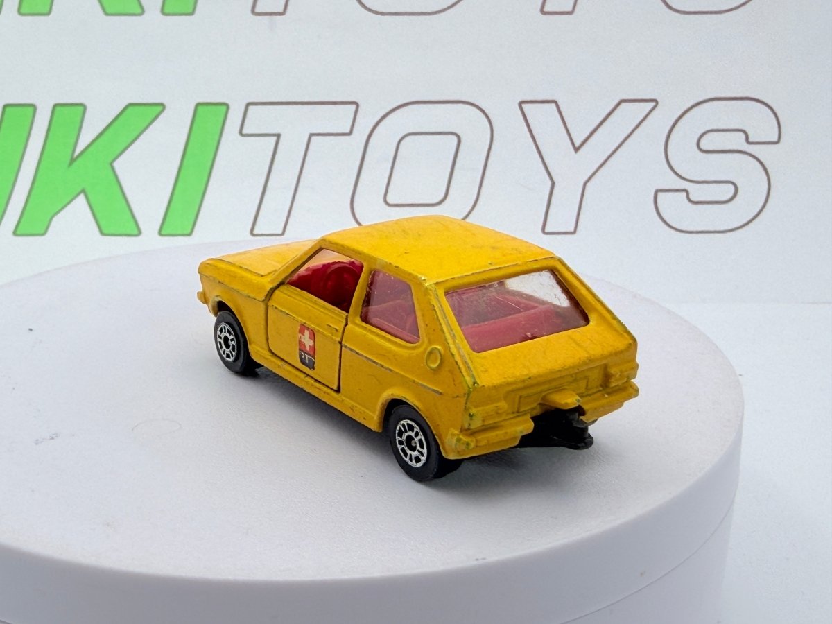 Volkswagen Polo PTT Corgi Junior 1/60 Giallo - RikiToys - Corgi Junior